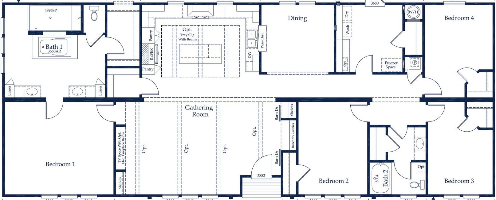 Grayson floor plan home features