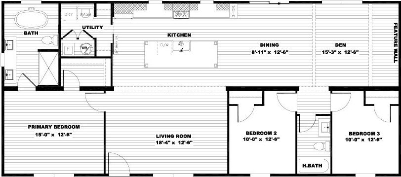 Isabella floor plan home features
