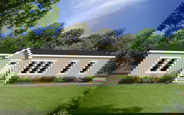 Hidden valley hv4704m hero, elevation, and exterior home features