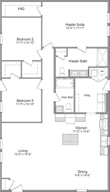 Independence series carroll 30' floor plan home features
