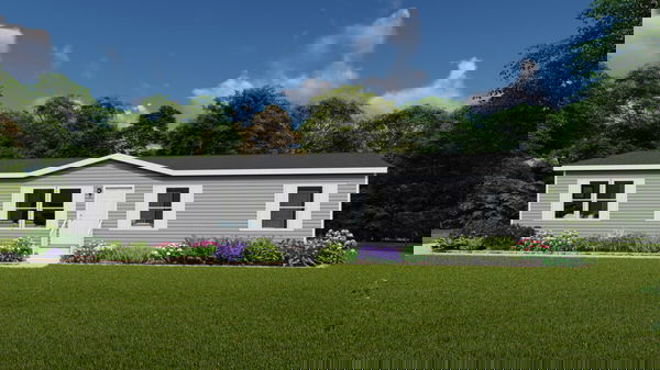Aspire hero, elevation, and exterior home features