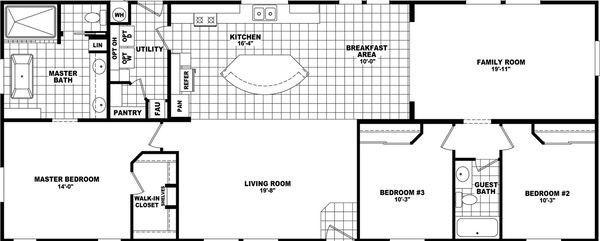 Desert ridge 28663a floor plan home features