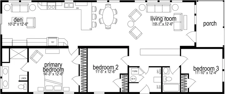 Skyliner f601 floor plan home features
