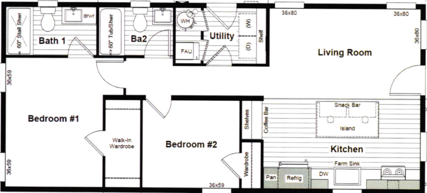 Blink floor plan home features