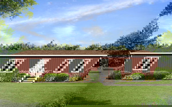 Af2856e hero, elevation, and exterior home features