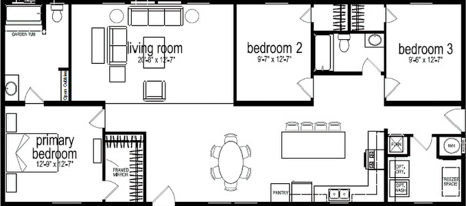 Community fremont 6244 floor plan home features