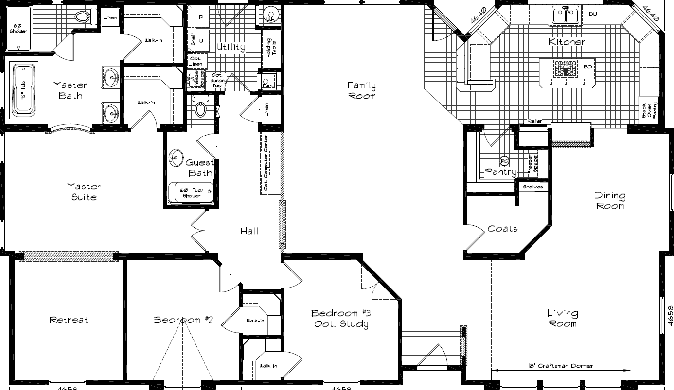 Grand Manor 6006 Floor Plan