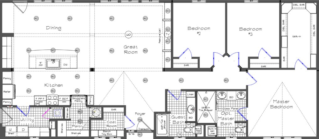 Grand Manor 6009-3 Floor Plan