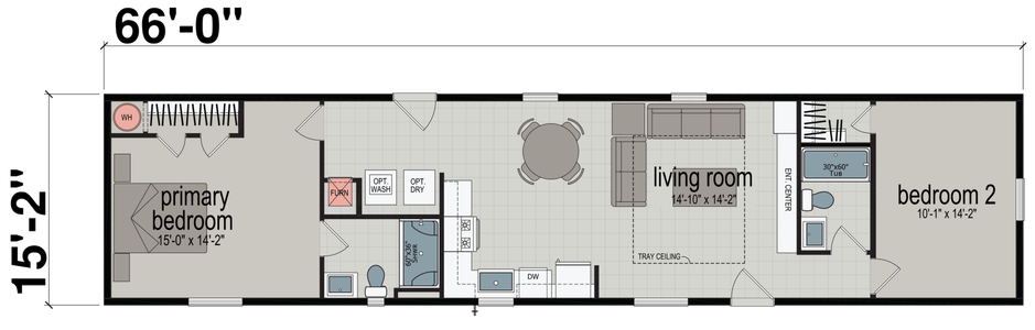 Embark max floor plan home features