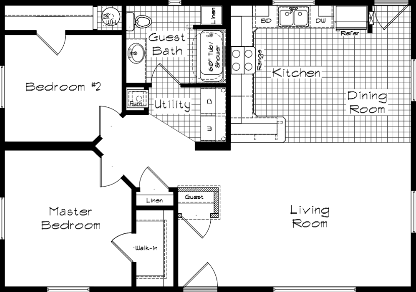 Cedar Canyon 2001 Floor Plan