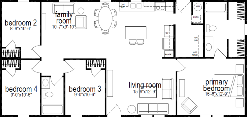 Redman 4401-6 Floor Plan