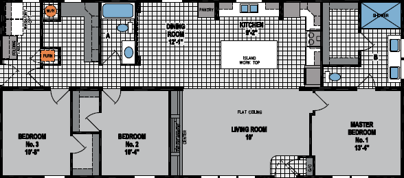 Spectra RH7110 Floor Plan