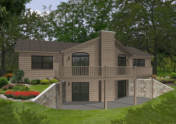 Sun valley hero, elevation, and exterior home features