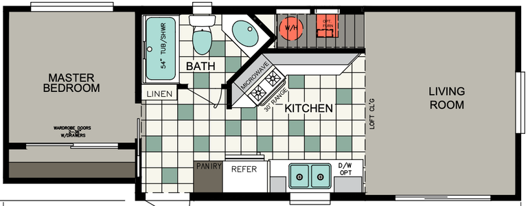 Sl-06 floor plan home features