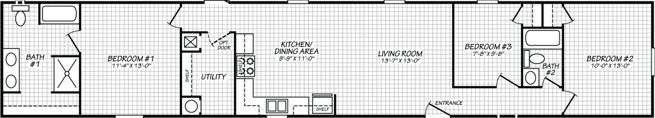 Valuhomes 14763p floor plan home features