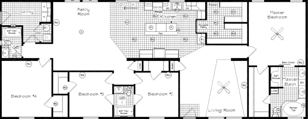 Cedar Canyon 2042 Floor Plan