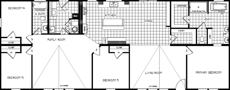 Rc3076c floor plan home features