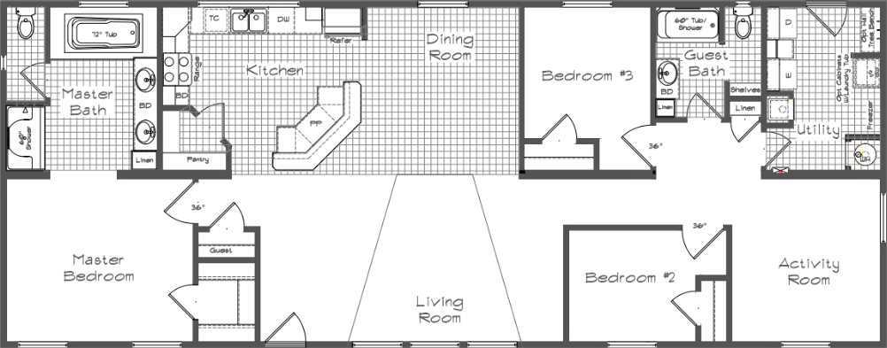 Pinehurst 2511 Floor Plan