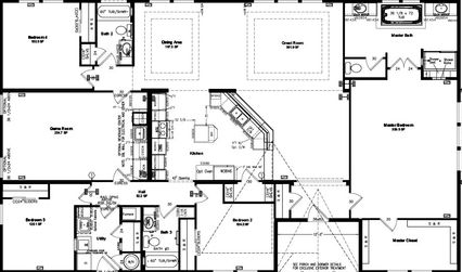 Timberidge elite 42684a floor plan home features