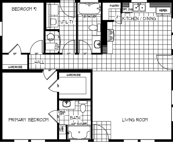 Rc3037a floor plan home features