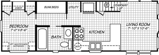 Eagle 11341a floor plan home features