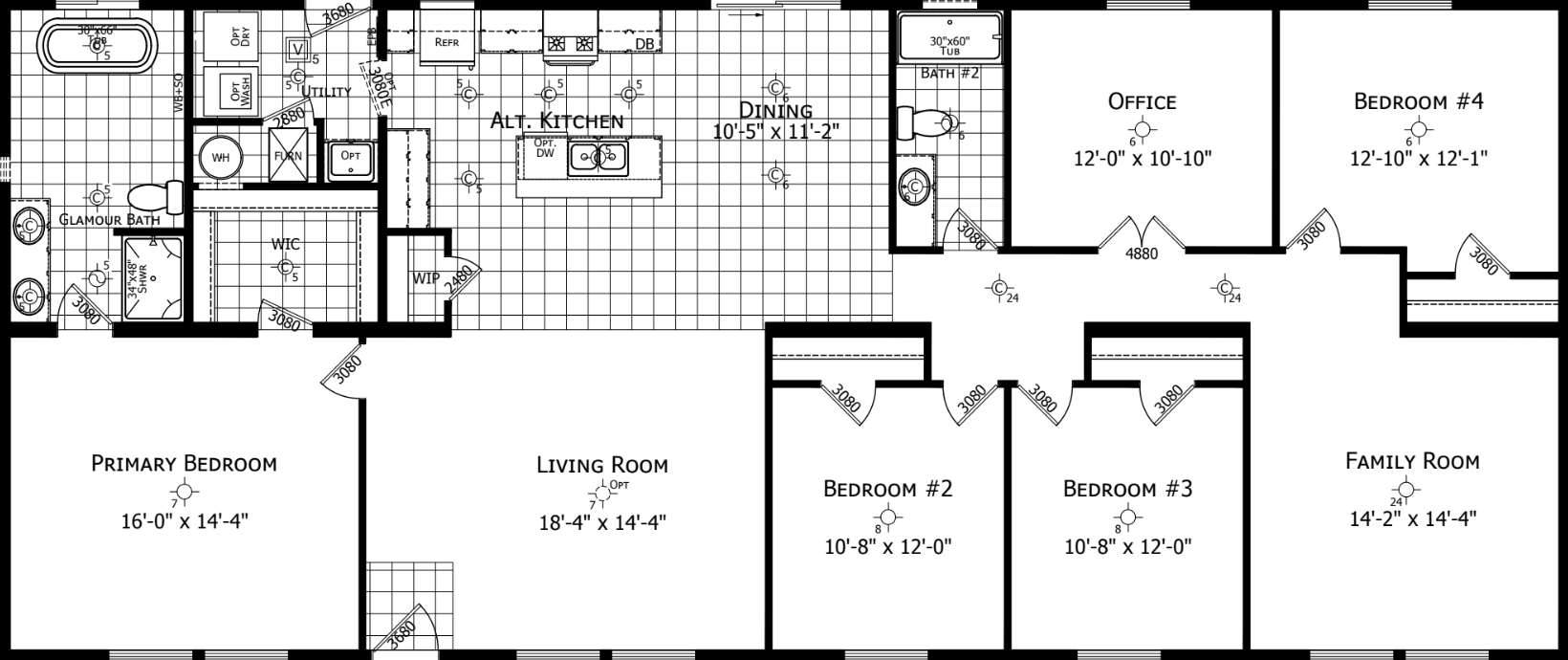 Noble 3272H12 Floor Plan