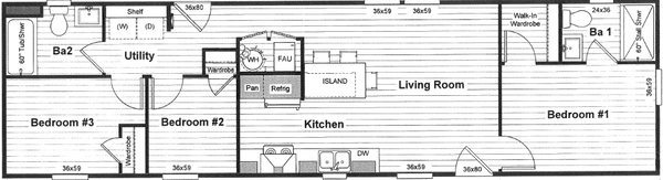 Livin' on a prayer floor plan home features