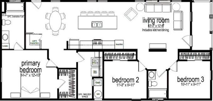 Fremont 6231 Floor Plan