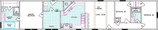 Robertson floor plan home features