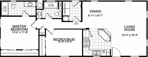 Aspen floor plan home features