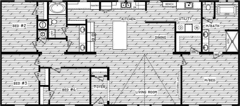 The patton creek floor plan home features