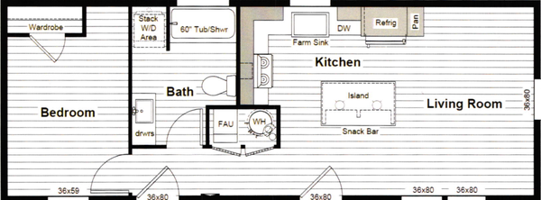 Starship floor plan home features