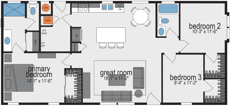 Victory-M100A Floor Plan