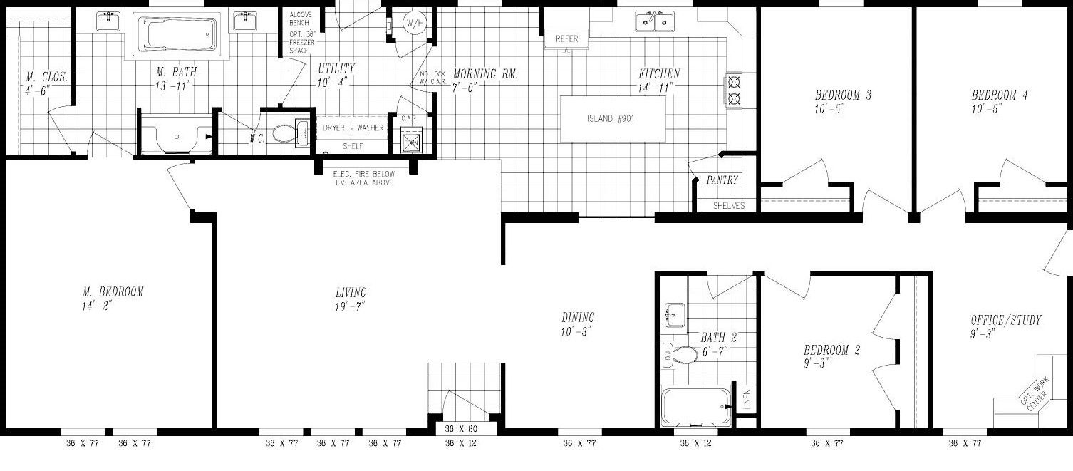 Marlette Special 3074 Floor Plan