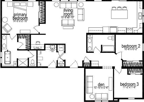 Gs barkley floor plan home features