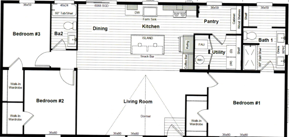 Genesis floor plan home features