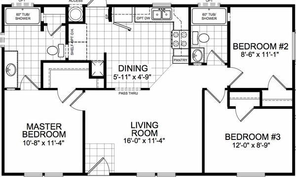 Stanton floor plan home features