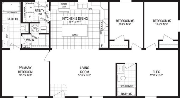 Daybreak floor plan home features