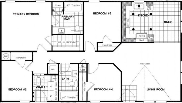 Drm484f floor plan home features