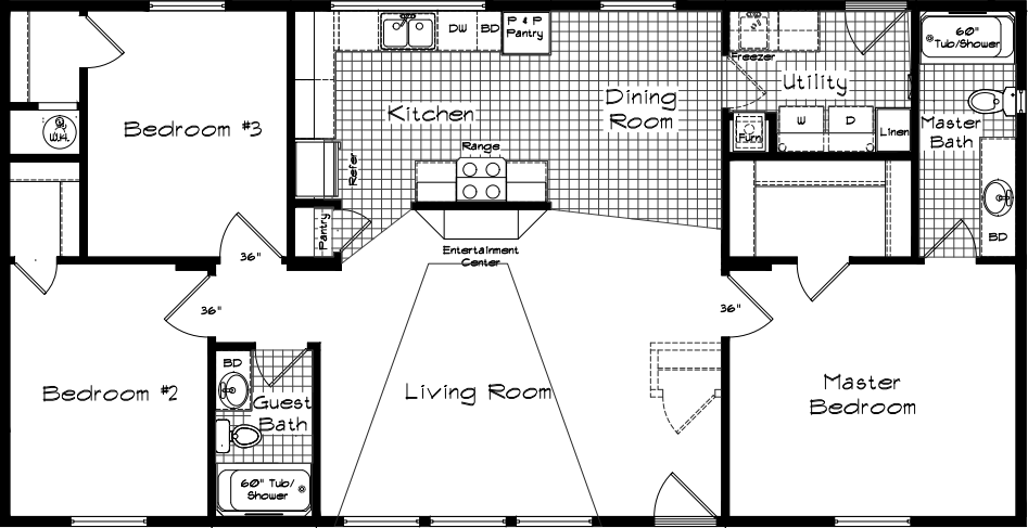 Pinehurst 2503 Floor Plan