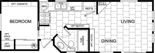 Pennington floor plan home features