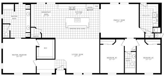 Santa fe ii 32703a floor plan home features