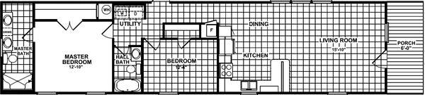 Park view 314p floor plan home features