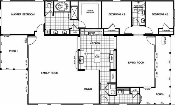 Rc4068a floor plan home features