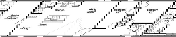The tony floor plan home features