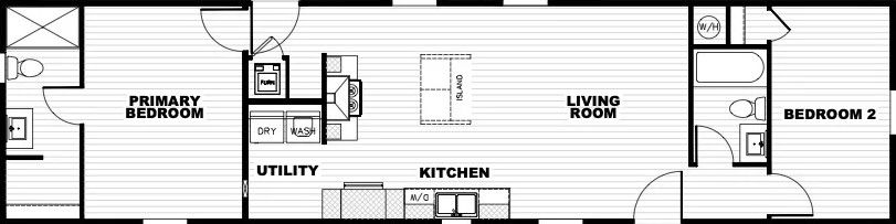 Born to run floor plan home features