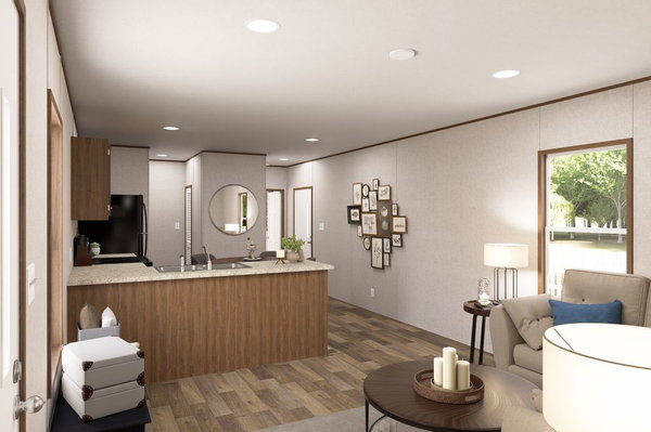 Hickory interior and hero home features