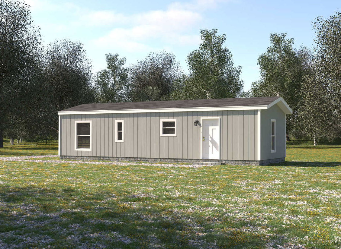 Landmark 16401l hero, elevation, and exterior home features
