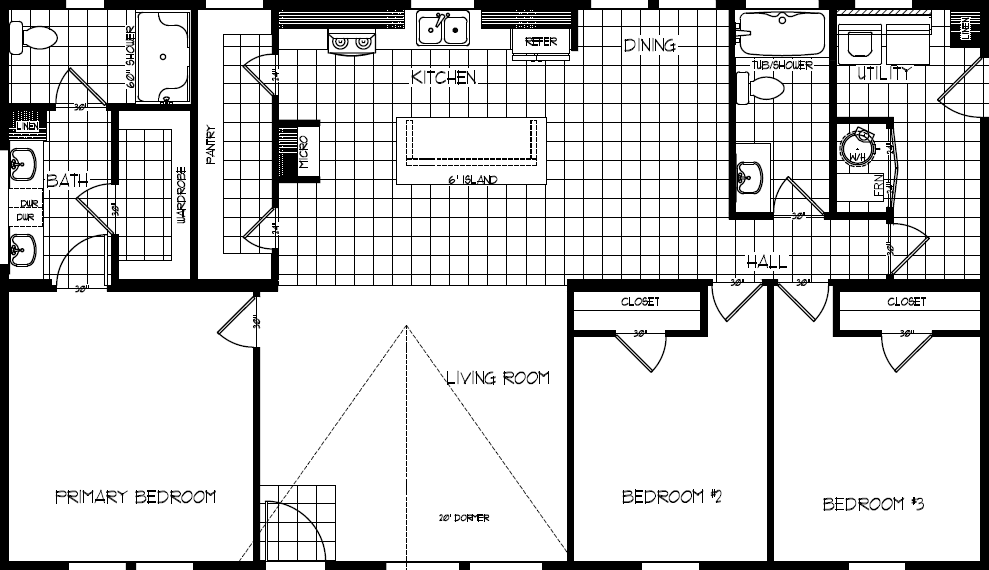 RC3052A Floor Plan