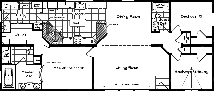 Grand Manor 6001 Floor Plan